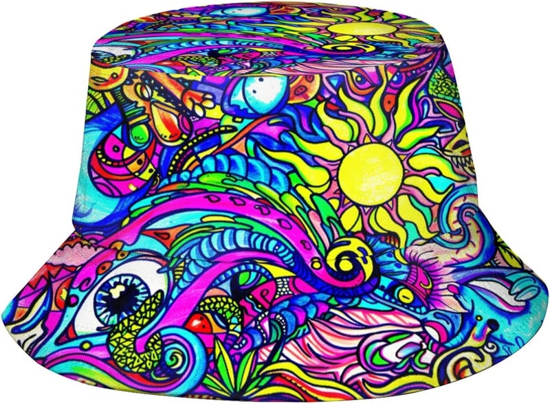 AKMCBSH Trendy Bucket Hat - Comfortable Packable Sun Beach Hat for Women Men, Perfect for Outdoor Activities Travel Hiking - Image 1